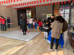 禹会社区开展便民公益活动