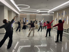 禹会社区开展交谊舞培训