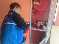 禹会社区开展消防安全检查