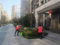 禹会社区清理白色垃圾志愿活动禹会社区清理白色垃圾志愿活动