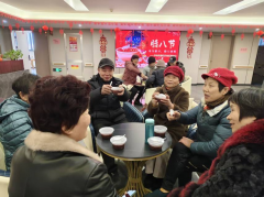 禹会社区和天地乐龄中心开展腊八活动