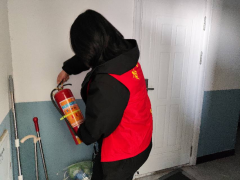 禹会社区开展节前消防安全检查