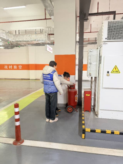 禹会社区开展消防安全检查