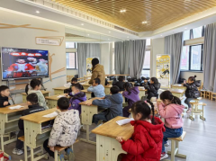 禹会社区开展儿童托管课堂