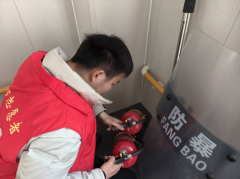 禹会社区开展九小场所消防安全检查