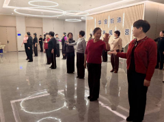 禹会社区开展交谊舞培训