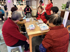 禹会社区开展义诊活动