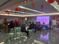 禹会社区联合和天地乐龄中心开展理疗牙科便民检查活动