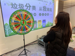 禹会社区开展垃圾分类活动