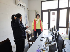 禹会社区开展消防安全检查