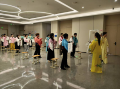 禹会社区开展戏曲培训