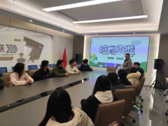 禹会社区开展垃圾分类宣传