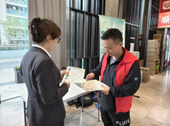 禹会社区开展垃圾分类宣传活动