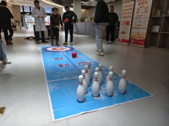 禹会社区开展趣味运动