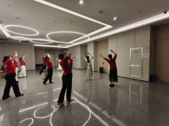 禹会社区开展舞蹈培训