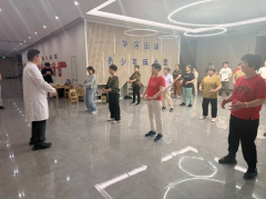 禹会社区开展八段锦培训