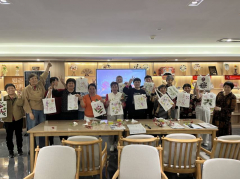 禹会社区开展拓印活动