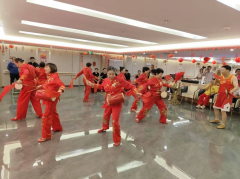 禹会社区联合乐龄中心开展八一活动
