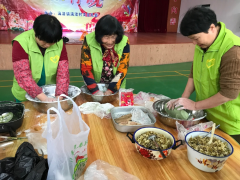 清明节包艾饺民俗活动