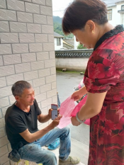 文明创建宣传志愿活动