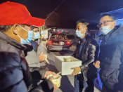 深夜慰问志愿服务