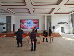 大和村“万福迎春”送福写春联活动