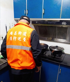 大和村夜间消防巡防志愿活动