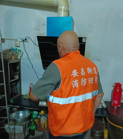 大和村夜间消防巡防志愿活动