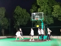 芝塘湖篮球友谊赛