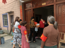 “迎七一 送关怀”芝塘湖村文化礼堂志愿者开展看望走访困难老党员活动