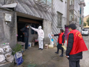 芝塘湖村三人小组上门志愿活动