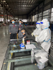 上门为企业员工核酸检测