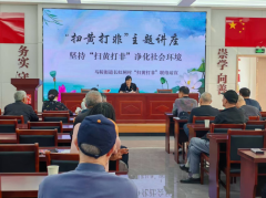 长虹闸村扫黄打非宣传活动