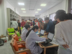 长虹闸村结直肠癌筛查活动