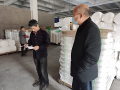 洞桥社区平安志愿者消防检查