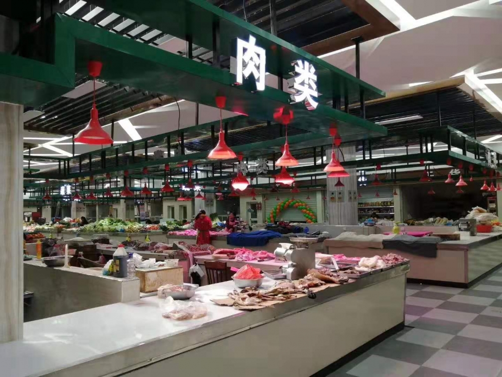 联兴村农贸市场改造开业