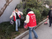 3月12日洁净社区 护绿行动