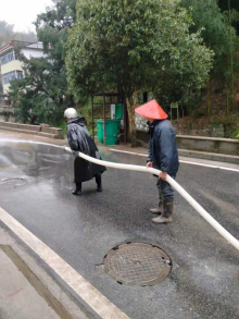 灾后巡查、清理重建