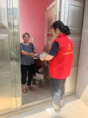 志愿传递防诈知识，共建平安和谐村居