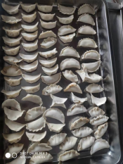 冬至包水饺活动