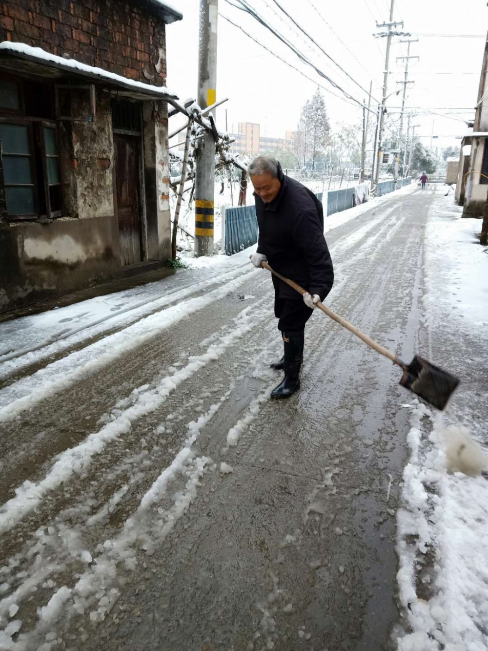 扫雪