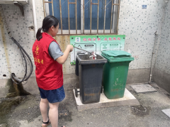杨汛社区“我爱我家”垃圾分类志愿活动