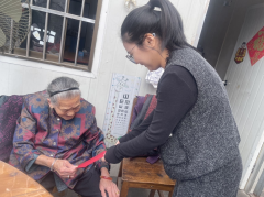 杨汛社区重阳慰问活动