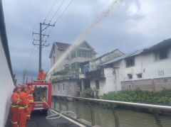 杨汛社区消防演习志愿活动