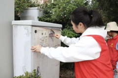 杨汛社区环境卫生志愿活动