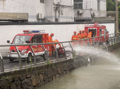 杨汛社区消防演习志愿活动