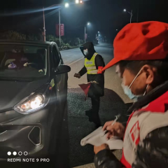 各卡哨防疫值班