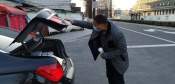 江桃村卡口执勤志愿活动