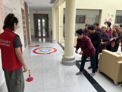 杨汛桥街道孙家桥社区老年人趣味运动会志愿者活动