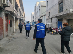 杨汛桥街道孙家桥社区对辖区内出租房用电安全宣传志愿者活动